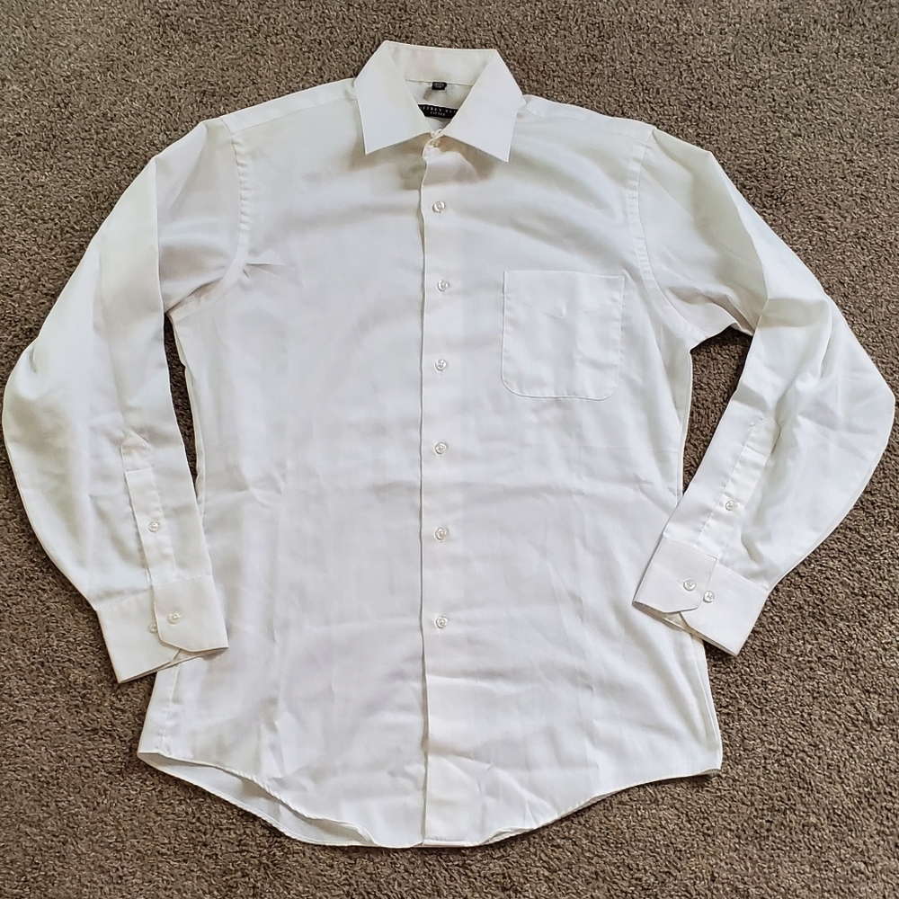 💙Fitted MED Dress Shirt